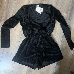 H&M long sleeve romper